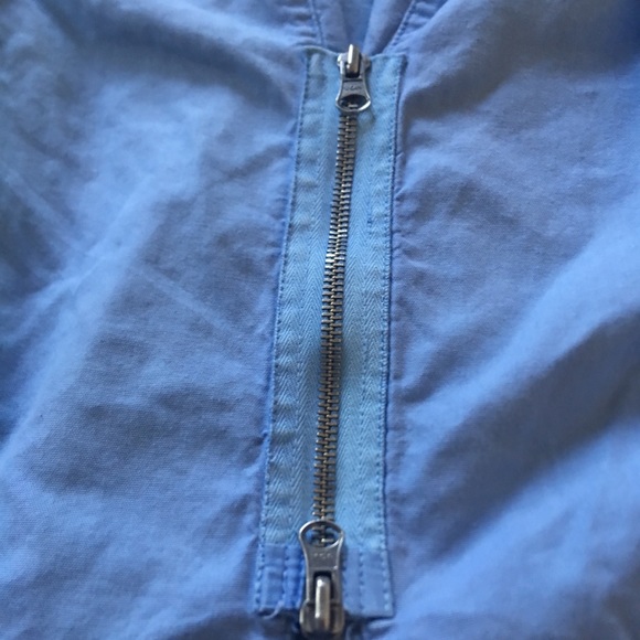 Elizabeth and James Chambray Zip Back Button Up - Picture 6 of 8